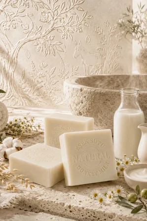 İnternatural Eşek Sütü Bitkisel Sabun 120 G