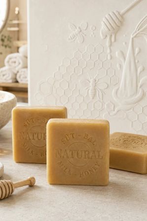 İ̇Nternatural Süt - Bal Bitkisel Sabun 120 G