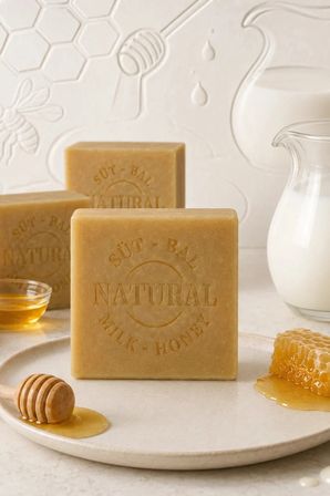 İ̇Nternatural Süt - Bal Bitkisel Sabun 120 G