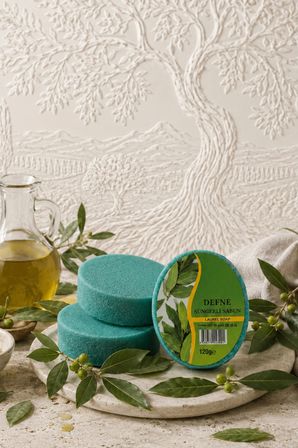 İnternatural Defne Süngerli Bitkisel Banyo Sabunu 120 G