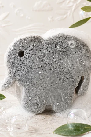 Kc Kids Club Toys'N Soaps Süngerli Oyuncak Bitkisel Banyo Sabunu Fil 120 G