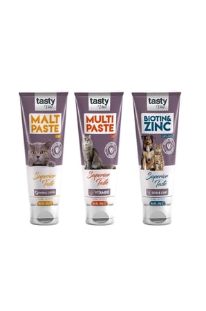 Kedi Malt Paste 100 Gr + Multi Cat Paste 100 Gr + Biotin Paste 100 Gr (3x100 Gr)