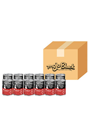 Mojo Black No:8 Tahılsız (400gr) Sığır Etli Yetişkin Köpek Konservesi 12'Lİ