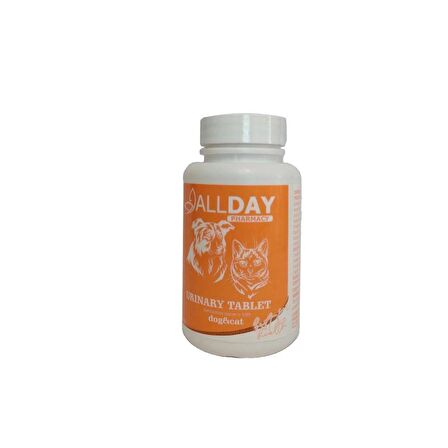 AllDay 2 Urinary Kedi Ve köpekler İçin Tablet 75 gr