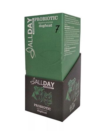 Allday 7 Probiyotik Kedi ve Köpek Tablet 25 Gr