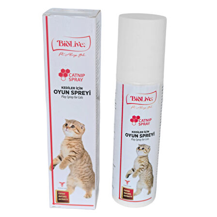 Biolive Catnip Kediler İçin Oyun Spreyi 150ml