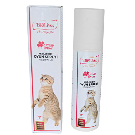 Biolive Catnip Kediler İçin Oyun Spreyi 150ml