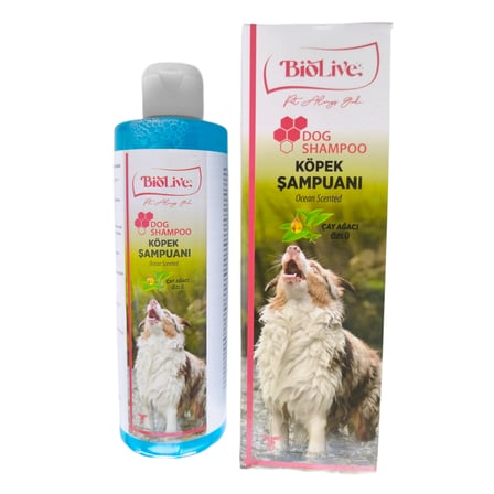 Biolive Çay Ağacı Özlü Köpek Şampuanı 200ml