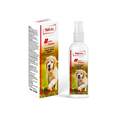 Biolive Puppy Training Köpek Tuvalet Eğitim Speyi 100ml