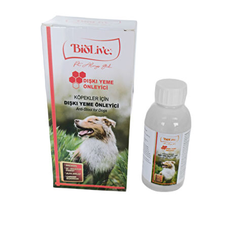 Biolive Köpekler İçin Dışkı Yeme Önleyici Likit Vitamin 100ml