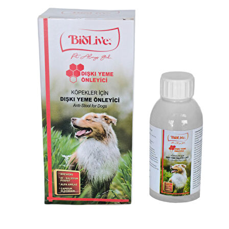 Biolive Köpekler İçin Dışkı Yeme Önleyici Likit Vitamin 100ml