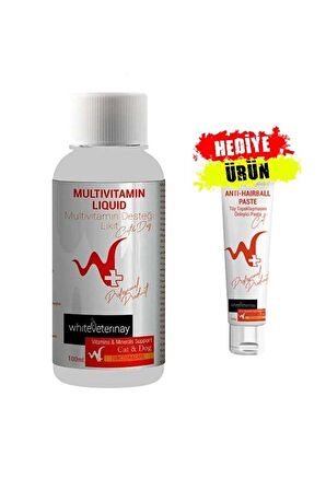 Multivitamin Liquid Cat&Dog 100 ML + 30 Gr Malt Hediyeli