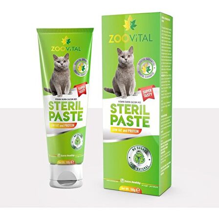 Zoovital Sterilised Kedi Malt Macunu 100 Gr