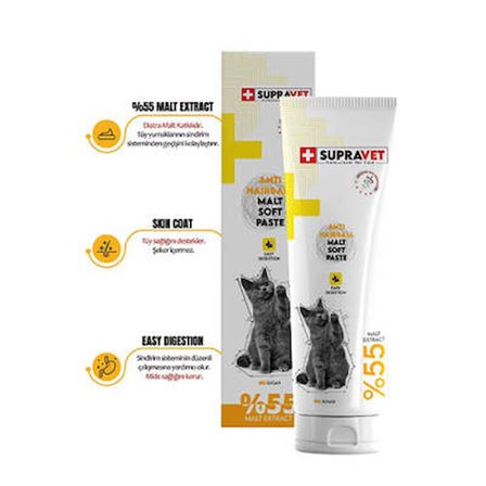 Anti Hairball Tüy Yumağı Önleyici Kedi Malt Macunu 30 Gr