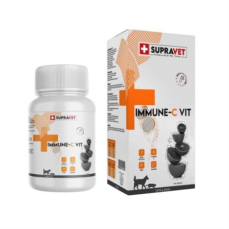 Supravet Immune System Support for Cats and Dogs 75 Tablet - Kedi ve Köpekler İçin Bağışıklık Sistemi Güçlendirici Destekleyici