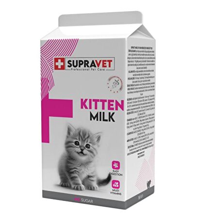 Supravet Hamile ve Yavru Kediler İçin Taurinli Kedi Süt Tozu 150 Gr