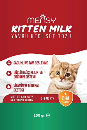 Yavru Kedi Süt Tozu (hamile Ve Yavru Kediler Için) 150 Gr