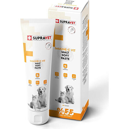 Immune C Kedi ve Köpek Bagisiklik Güçlendirici Malt Paste 100 gr