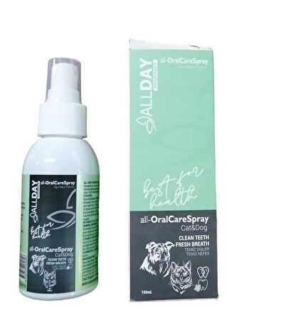 AllDay OralCare Kedi Köpek Ağız Bakım Sprey 100 Ml