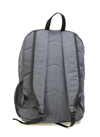 Quiksilver Back2School Backpack BYJ0 Fermuarlı Logo Baskılı Gri Unisex Sırt Çantası