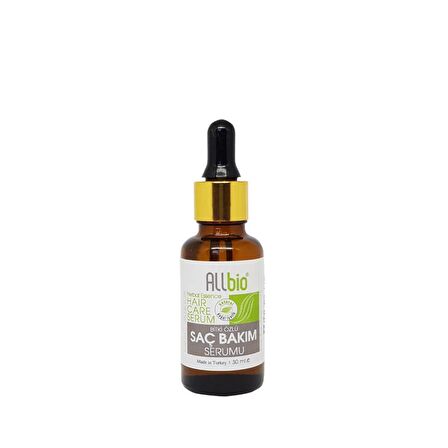 ALLBİO BİTKİ ÖZLÜ SAÇ BAKIM SERUMU 30 ML