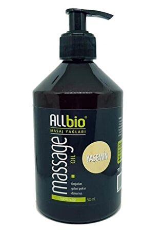 ALLBİO MASAJ YAĞI YASEMİN 500 ML