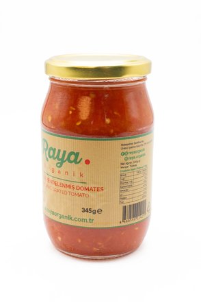 Raya Organik Organik Doğranmış Domates 345 g Rendelenmiş Domates 345 g Domates Püresi 695 g Set
