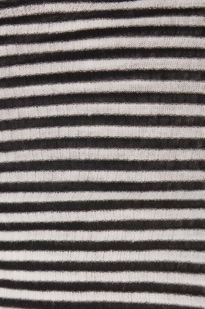 Kadın Slim Fit Dar Kesim Çizgili Straplez Bluz