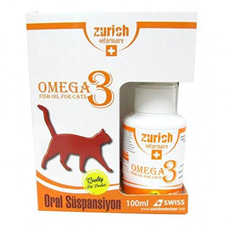 Zurich Cat Omega 3 Balık Yağı 100ml