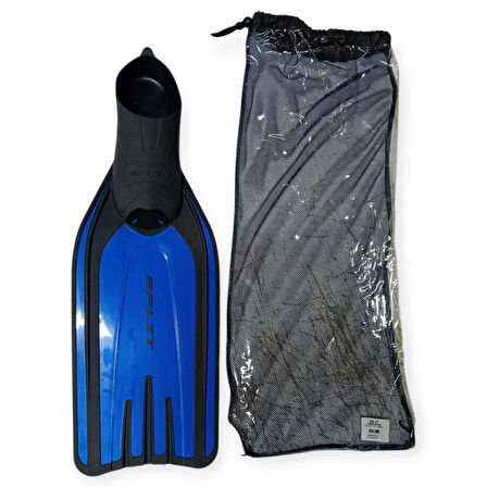 Split Esnek Yüzücü Paleti MAVİ Çantalı - 38-39 - BXL583