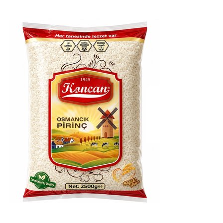 Korcan Osmancık Pirinç 2500 gr x 4 Adet 