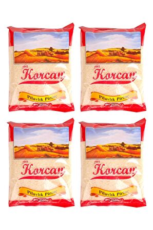 Korcan Pilavlık Pirinç 2500 gr 4 lü (10 kg)