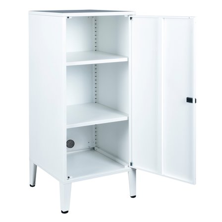 LANDE - Ziglat 1110 - Metal Dolap - Metal Kapılı - Mat Beyaz.