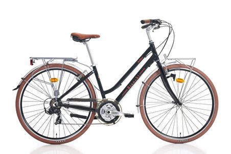 Bianchi Rubino Lady V Fren 21 Vites 28 Jant Şehir Bisikleti 4Y Siyah 43 Kadro