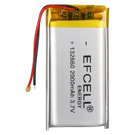 Efcell 132660 2000Mah 3.7V Lityum Polimer (Li-Po) Şarj Edilebilir Pil