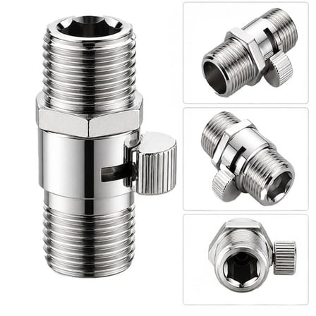 Sunup SN-38122 Metal Çift Dış Dişli Ayarlanabilir Akış Kontrol Vanası