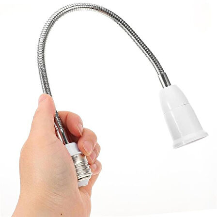 Powermaster PM-26716 Esnek Bükülebilir Metal E27 Lamba Tutucu Duy 39.5 Cm
