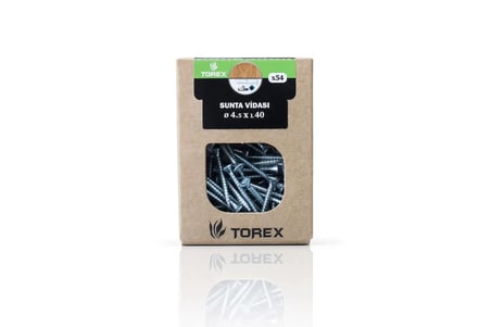 Sunta Vidası 4.5x40 mm – 54 Adet | Mobilya ve Ahşap Montaj Vidası
