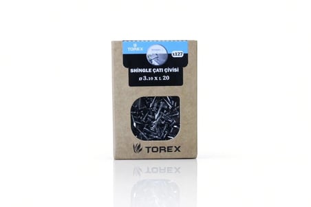Shingle Çatı Çivisi 3.10x20 mm – 127 Adet | Çatı Kaplama ve Sabitleme Çivisi