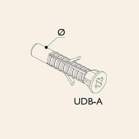 Tuğla Boşluk Dübeli 10 Mm (100 Adet)