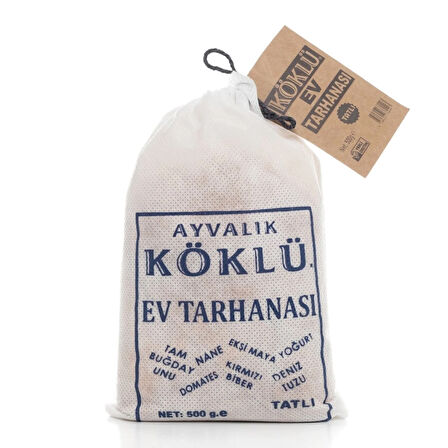 Köklü Katkısız Ev Tarhanası 500 gr Tatlı