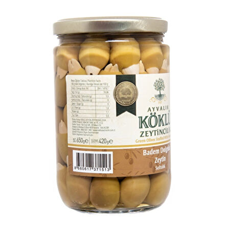 Badem Dolgulu Zeytin 660 cc