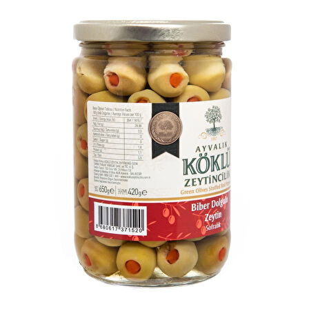 Biber Dolgulu Zeytin 660cc