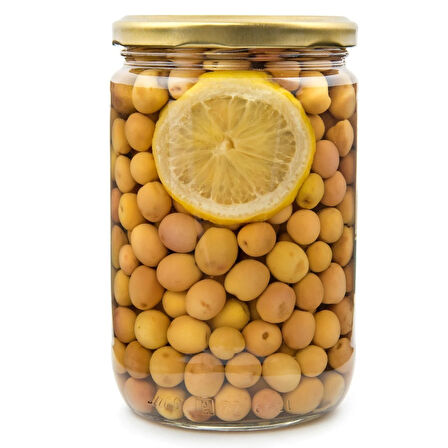 Çerez Yeşil Zeytin 660 cc Cam Kavanoz