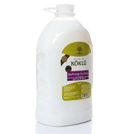 Köklü Zeytinyağlı Sıvı Sabun 4 LT