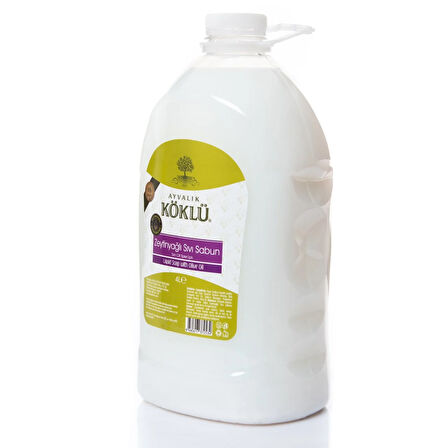 Köklü Zeytinyağlı Sıvı Sabun 4 LT