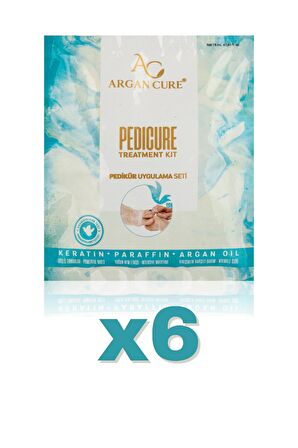 Argan Cure Pedikür Uygulama Seti 6 Çift