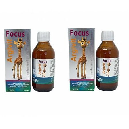 Argivit Focus Şurup 150 ML 2 Adet