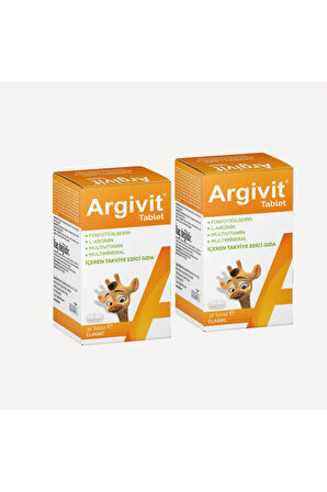 Argivit Classic 30 Tablet 2 Adet
