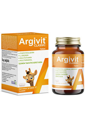 Argivit Classic 30 Tablet 2 Adet